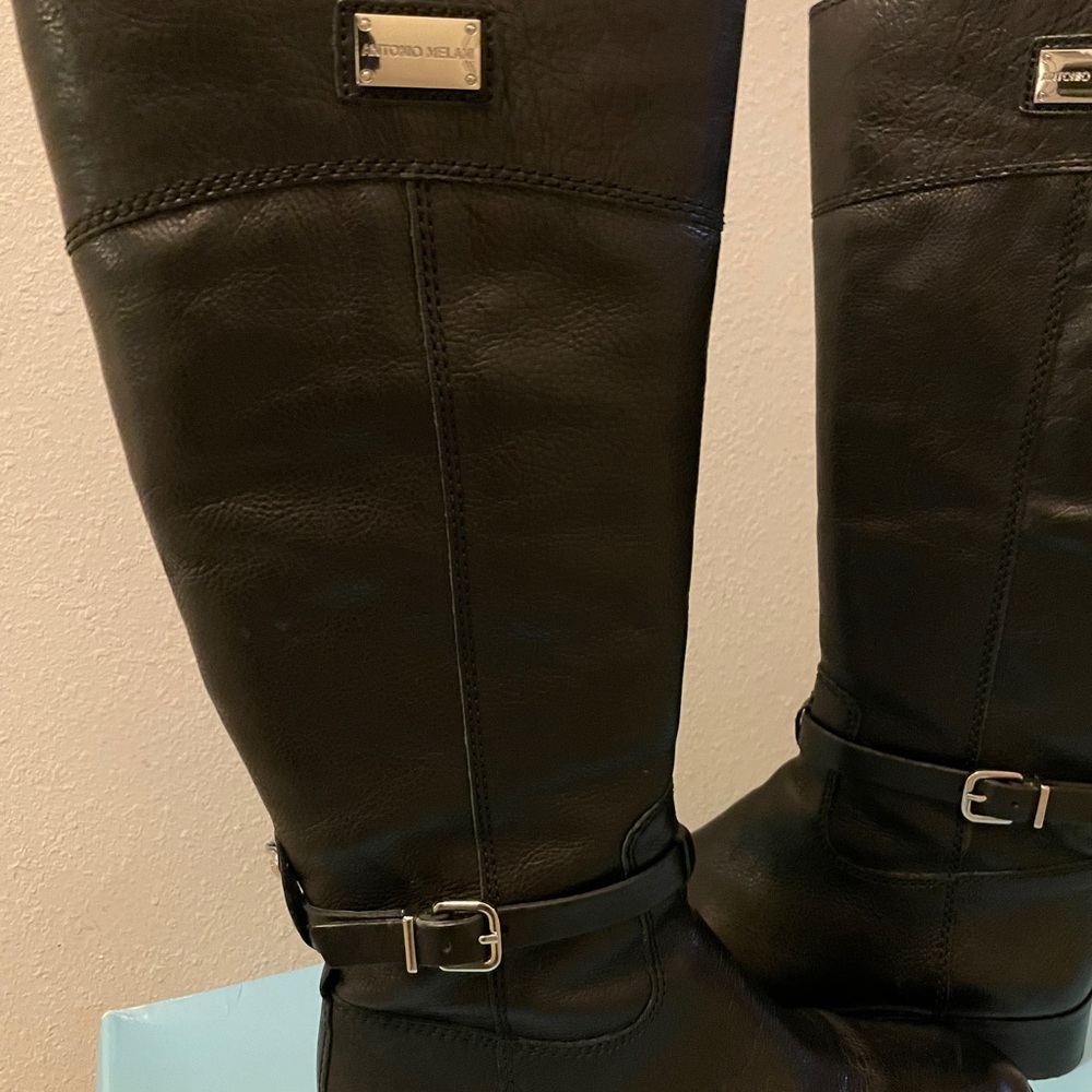 Antonio Melani Wide Calf Riding Boots